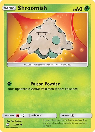 Shroomish (SM - Unified Minds) Near Mint Reverse Holofoil