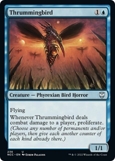 Thrummingbird (Commander: Streets of New Capenna) Light Play