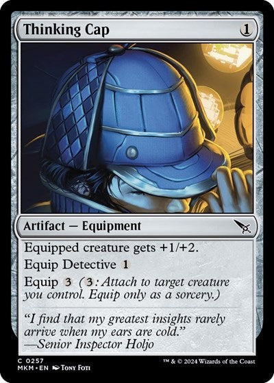 Thinking Cap (Murders at Karlov Manor) Light Play Foil
