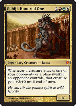 Gahiji, Honored One (Commander 2013 Edition) Light Play