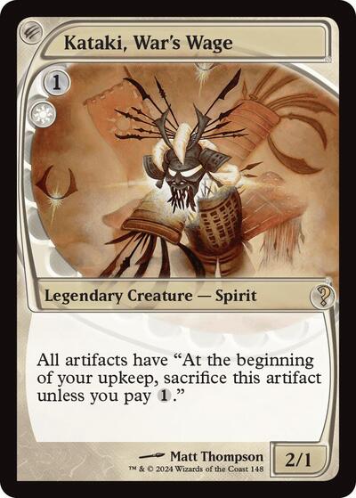 Kataki, War's Wage (Future Sight) (Mystery Booster 2) Near Mint