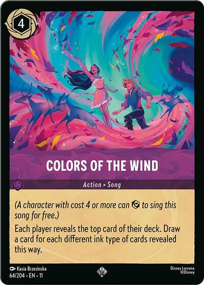 Colors of the Wind (Winterspell) Near Mint