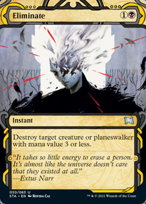 Eliminate (Strixhaven Mystical Archive) Near Mint Foil