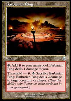 Barbarian Ring (Odyssey) Light Play