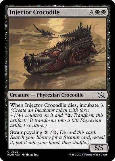 Injector Crocodile (March of the Machine) Near Mint Foil