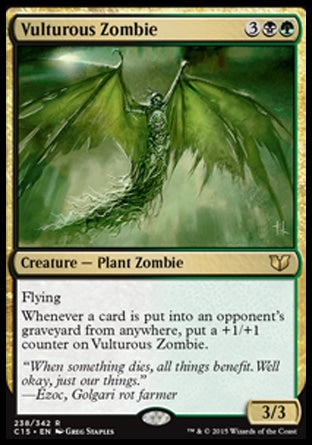 Vulturous Zombie (Commander 2015) Light Play