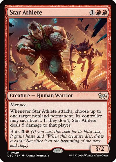 Star Athlete (Commander: Duskmourn: House of Horror) Near Mint