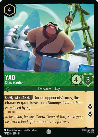 Yao - Snow Warrior (Winterspell) Near Mint