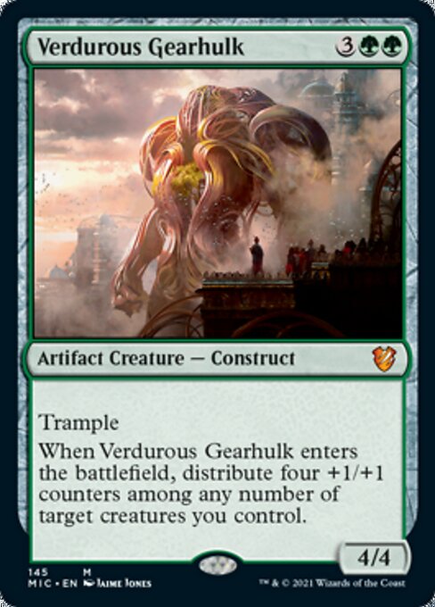 Verdurous Gearhulk (Commander 2021 Midnight Hunt) Near Mint