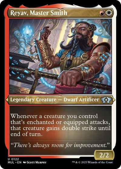 Reyav, Master Smith (Foil Etched) (March of the Machine: Multiverse Legends) Near Mint Foil