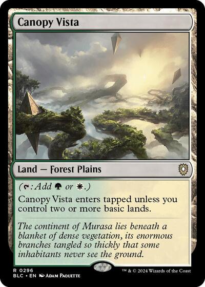 Canopy Vista (Commander: Bloomburrow) Near Mint