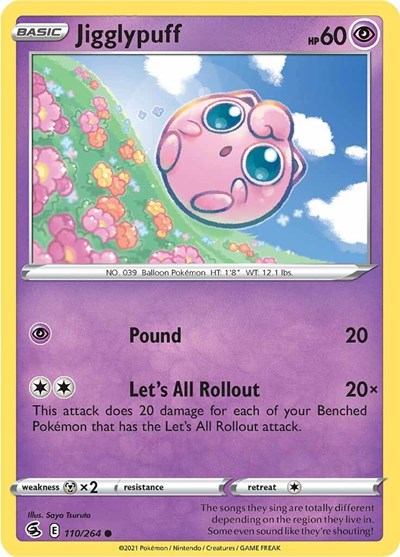 Jigglypuff (SWSH08: Fusion Strike) Near Mint