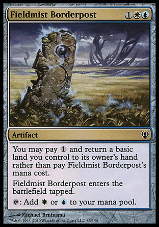 Fieldmist Borderpost (Archenemy) Light Play