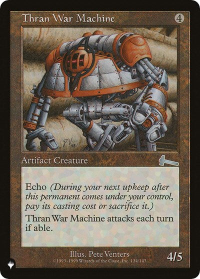 Thran War Machine (The List) Light Play