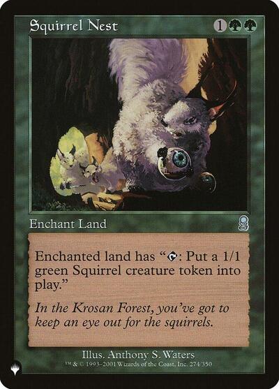 Squirrel Nest (The List) Near Mint