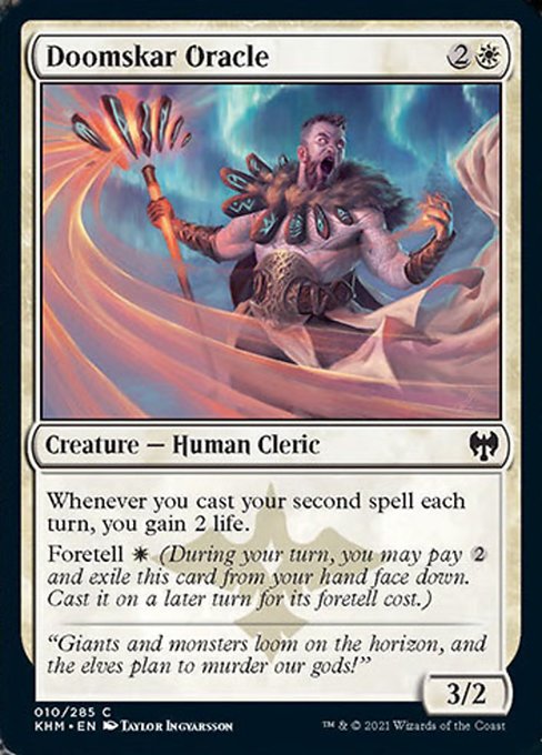 Doomskar Oracle (Kaldheim) Light Play Foil