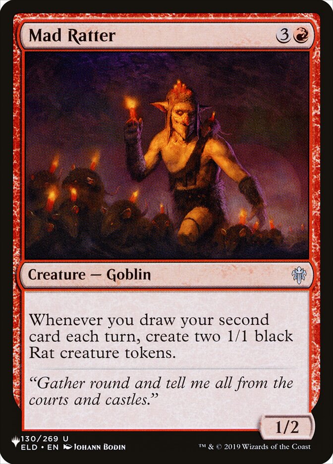 Mad Ratter (The List) Light Play