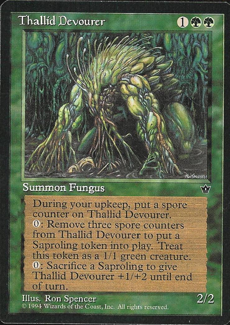 Thallid Devourer (Fallen Empires) Light Play
