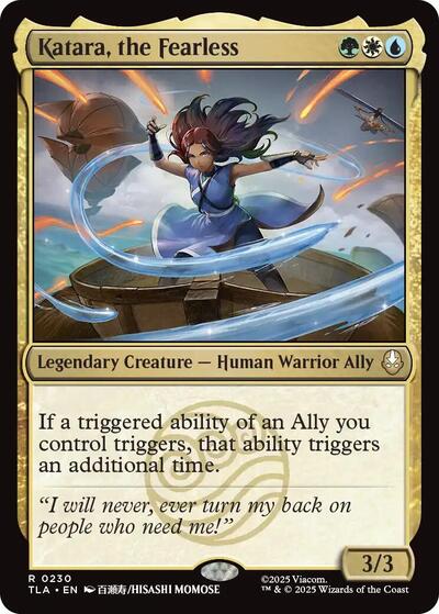 Katara, the Fearless (Avatar: The Last Airbender) Near Mint