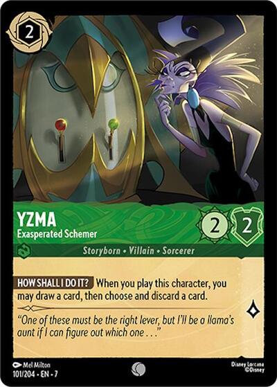 Yzma - Exasperated Schemer (Archazia's Island) Near Mint