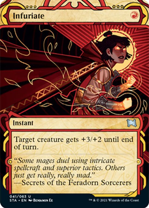 Infuriate (Strixhaven Mystical Archive) Near Mint Foil