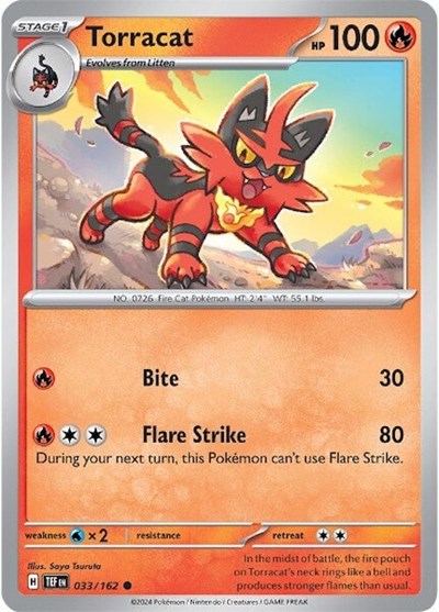 Torracat (SV05: Temporal Forces) Near Mint