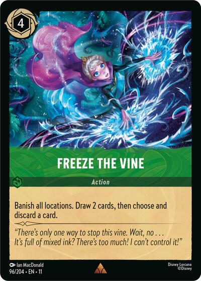 Freeze the Vine (Winterspell) Near Mint Cold Foil