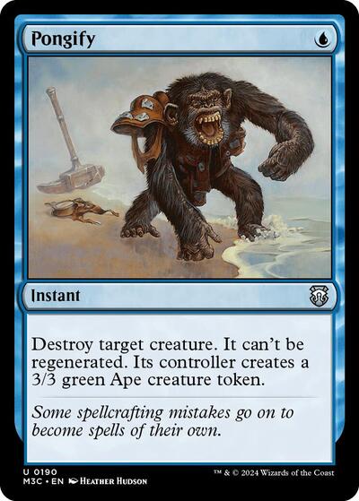 Pongify (Commander: Modern Horizons 3) Near Mint