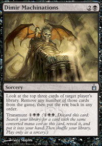 Dimir Machinations (Ravnica) Light Play