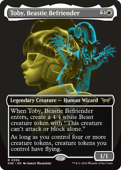 Toby, Beastie Befriender (Showcase) (Duskmourn: House of Horror) Near Mint