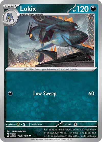 Lokix (SV09: Journey Together) Near Mint Reverse Holofoil