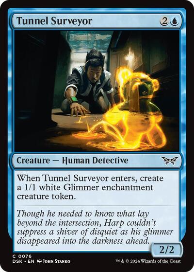 Tunnel Surveyor (Duskmourn: House of Horror) Near Mint Foil
