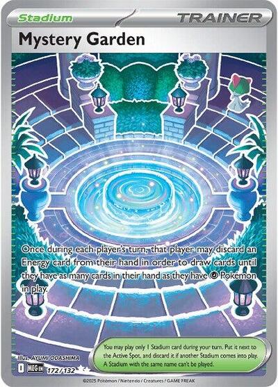 Mystery Garden - 172 (ME01: Mega Evolution) Near Mint Holofoil