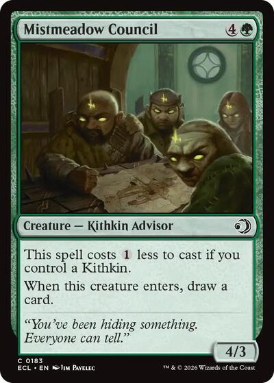 Mistmeadow Council (Lorwyn Eclipsed) Near Mint