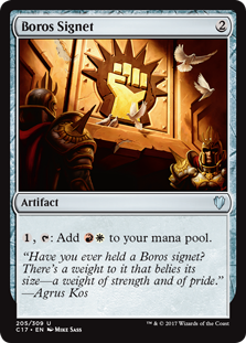 Boros Signet (Commander 2017) Light Play