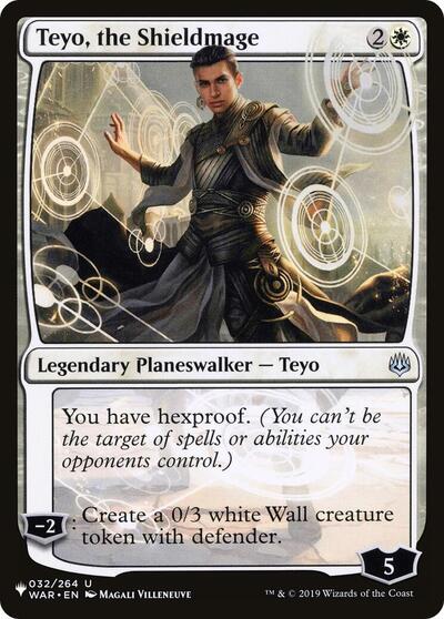 Teyo, the Shieldmage (The List) Near Mint