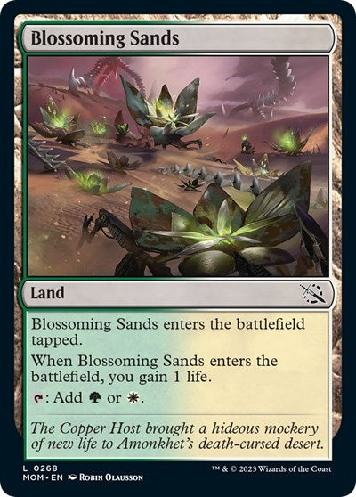 Blossoming Sands (March of the Machine) Near Mint Foil