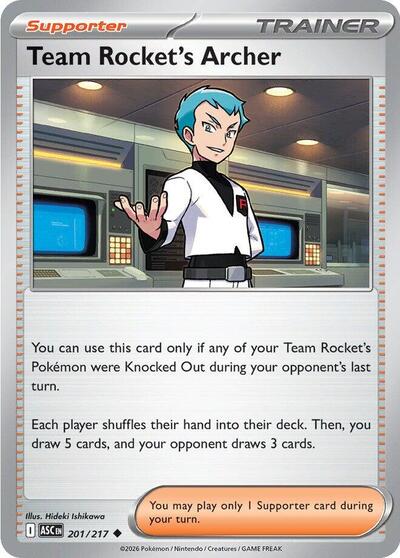 Team Rocket's Archer (ME: Ascended Heroes) Near Mint