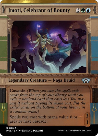 Imoti, Celebrant of Bounty (March of the Machine: Multiverse Legends) Light Play Foil