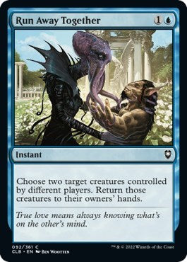 Run Away Together (Commander Legends: Battle for Baldur's Gate) Light Play Foil