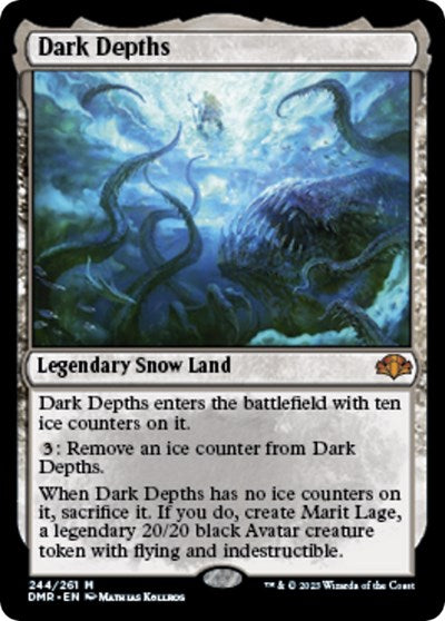 Dark Depths (Dominaria Remastered) Light Play