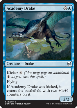 Academy Drake (Dominaria) Light Play Foil