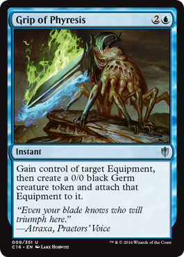 Grip of Phyresis (Commander 2016 Edition) Light Play