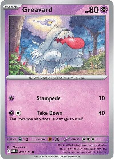 Greavard (ME01: Mega Evolution) Near Mint