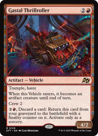 Gastal Thrillroller (Aetherdrift) Near Mint Foil