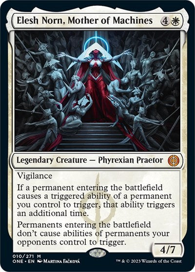 Elesh Norn, Mother of Machines (Phyrexia: All Will Be One) Near Mint Foil