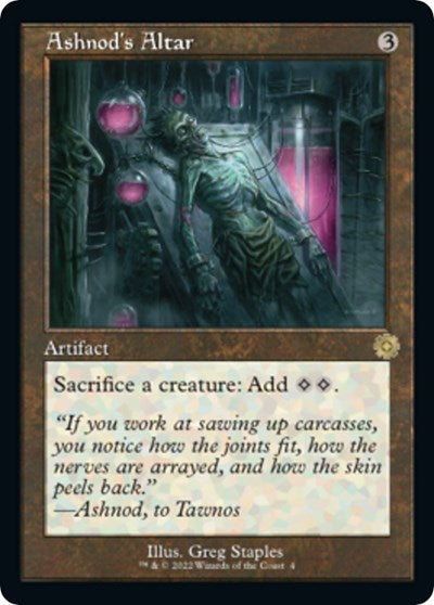 Ashnod's Altar (The Brothers' War: Retro Frame Artifacts) Near Mint