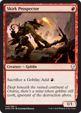 Skirk Prospector (Dominaria) Light Play