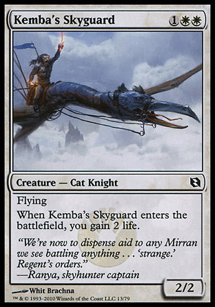 Kemba's Skyguard (Duel Decks: Elspeth vs Tezzeret) Light Play