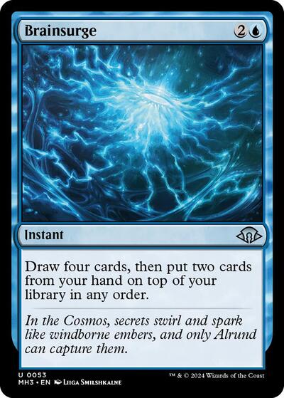 Brainsurge (Modern Horizons 3) Light Play Foil